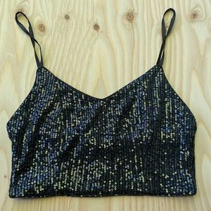 Lulus sparkle set- top and bottom